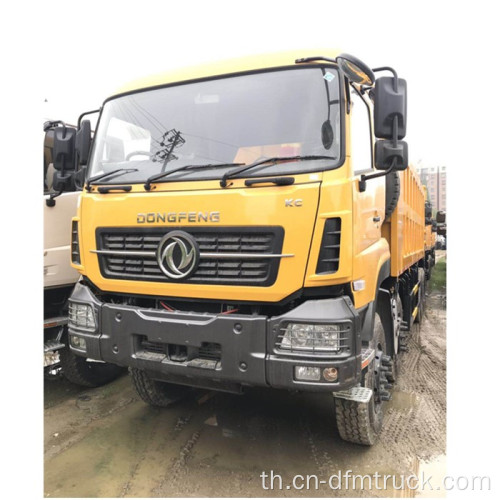 Stock RHD 8x4 tipper truck CUMMINS เครื่องยนต์ 375hp